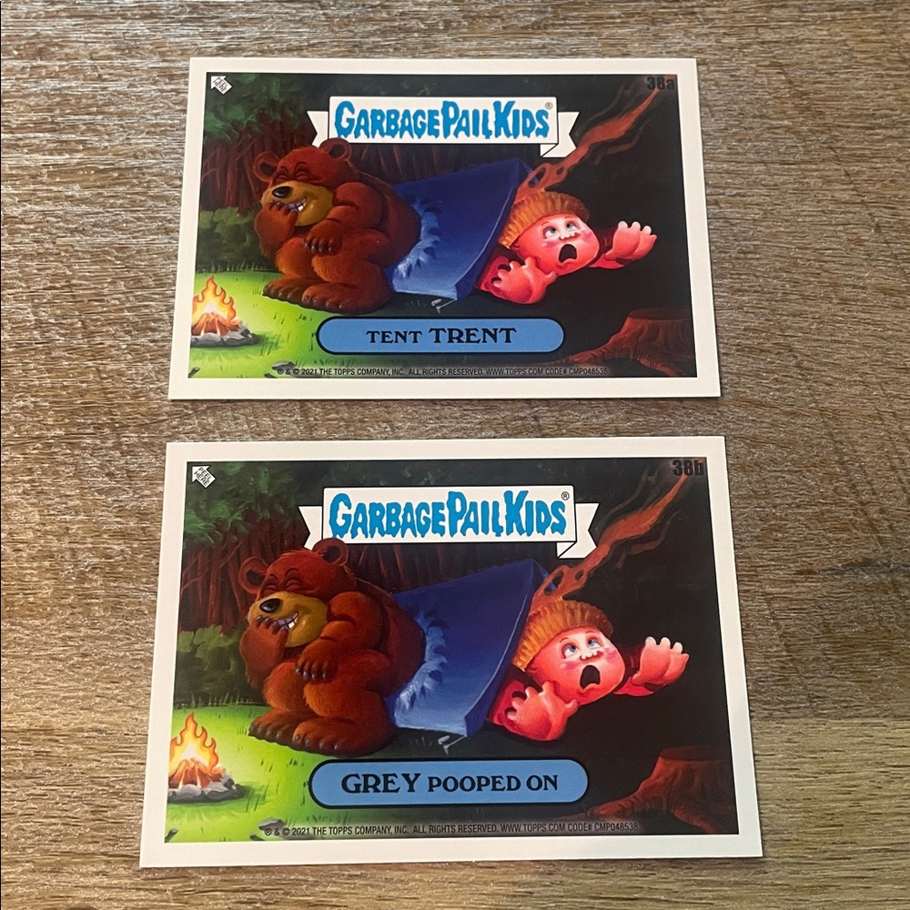 ✨10/$10 GPK SALE✨ Garbage Pail Kids Go on Vacation Base 38a and 38b